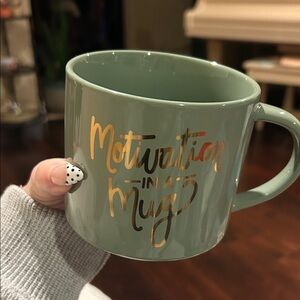 Green Motivational Mug